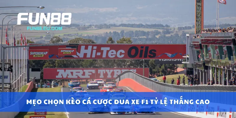 Mẹo chọn kèo cá cược đua xe F1 tỷ lệ thắng cao